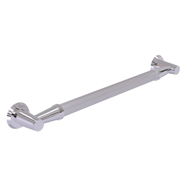 Allied Brass Modern Design 16-in Polished Chrome Wall Mount Grab Bar (ADA Compliant)