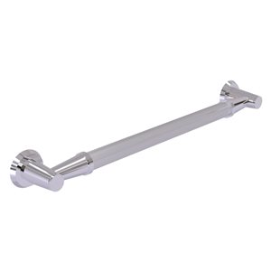 Allied Brass Modern Design 24-in Polished Chrome Wall Mount Grab Bar (ADA Compliant)