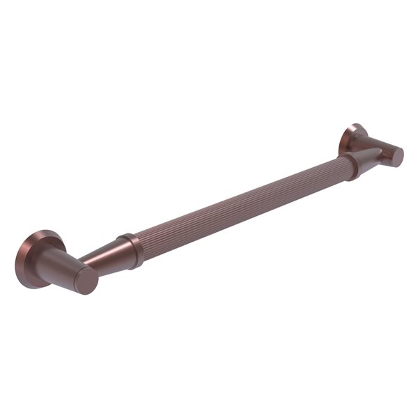 Allied Brass Modern Design 16 In Antique Copper Wall Mount Grab Bar   330873846 MainImage 001 L 