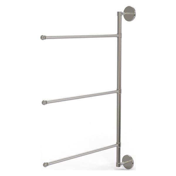 Allied Brass Prestige Skyline Satin Nickel Wall Mount Towel Rack