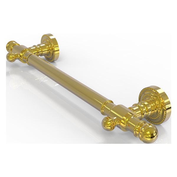 Allied Brass Dottingham 24-in Polished Brass Wall Mount Grab Bar (ADA Compliant)