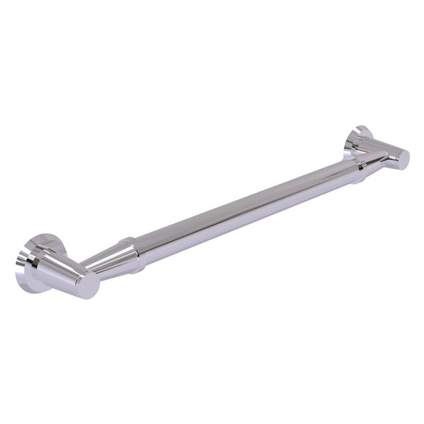 Allied Brass Modern Design 24-in Polished Chrome Wall Mount (ADA Compliant) Grab Bar