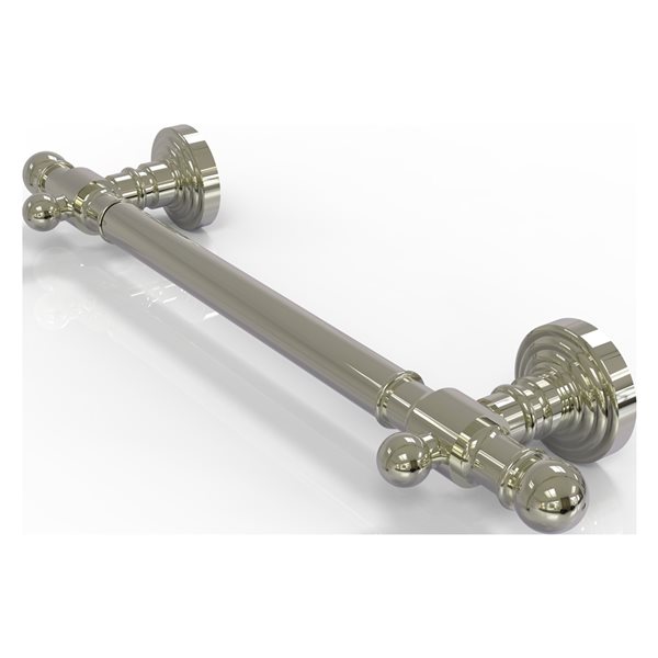 Allied Brass Waverly Place 32-in Polished Nickel Wall Mount Grab Bar (ADA Compliant)