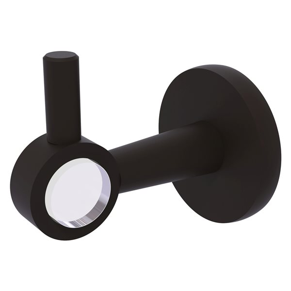 Allied Brass Clearview 1-Hook Oil Rubbed Bronze Towel Hook