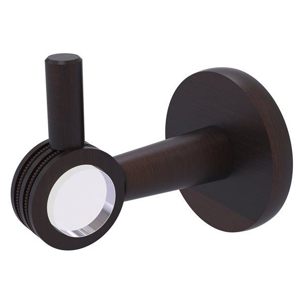 Allied Brass Clearview Venetian Bronze Simple Towel Hook