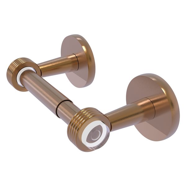 Allied Brass Clearview Wall Mount Brushed Bronze Double Post Toilet Paper Holder