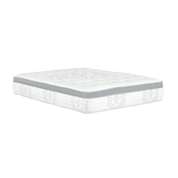Primo Cloud 9 Collection 8-in Soft Queen Pocketed Coil Spring Mattress