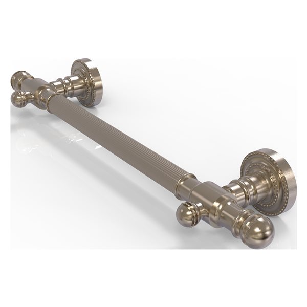 Allied Brass Dottingham 16-in Antique Pewter Wall Mount (Ada Compliant) Grab Bar