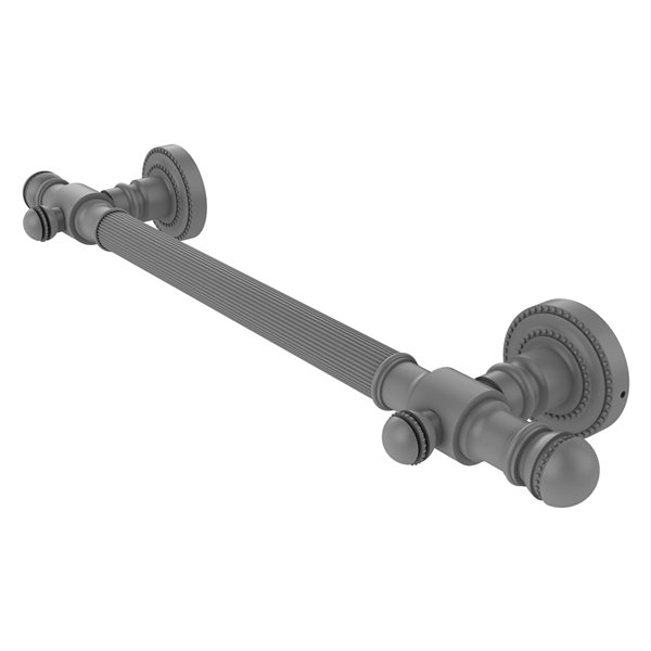 Allied Brass Dottingham 32-in Matte Gray Wall Mount (Ada Compliant) Grab Bar