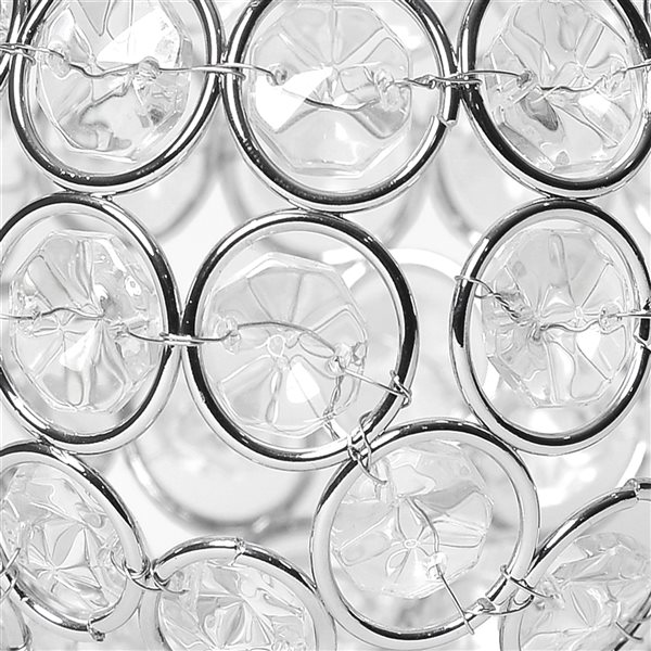 Elegant Designs 3.75-in x 4-in Crystal Tea Light Candle Holder