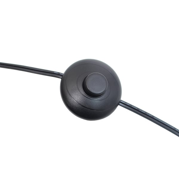 Lalia Home Barnlitt 60-in Black Standard Floor Lamp