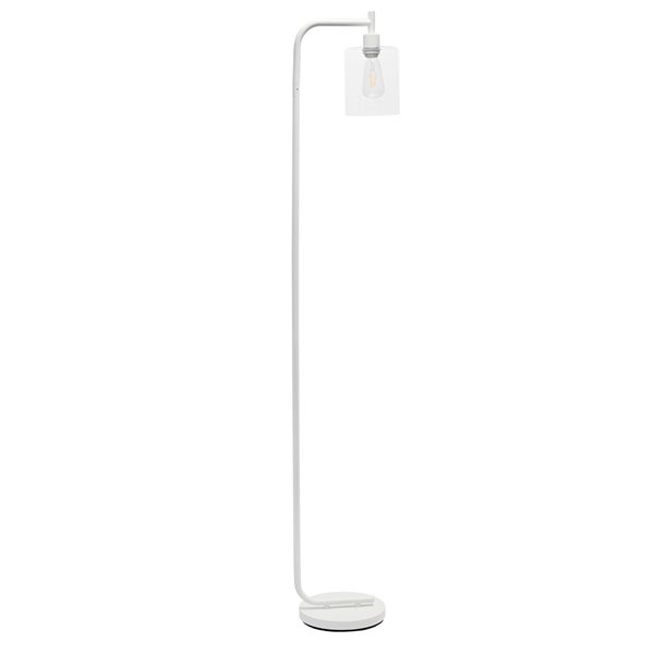 Simple Designs 67 In White Standard Floor Lamp LF2009 WHT RONA   330875905 MainImage 001 L 