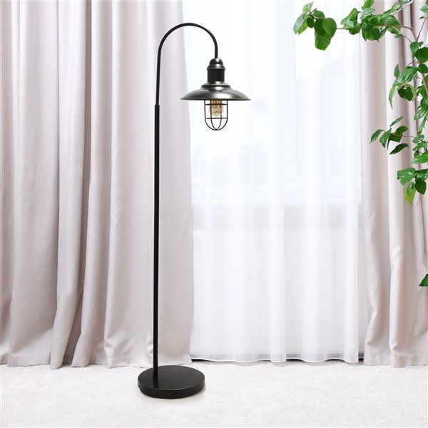 Lalia Home Barnlitt 64-in Bronze Standard Floor Lamp