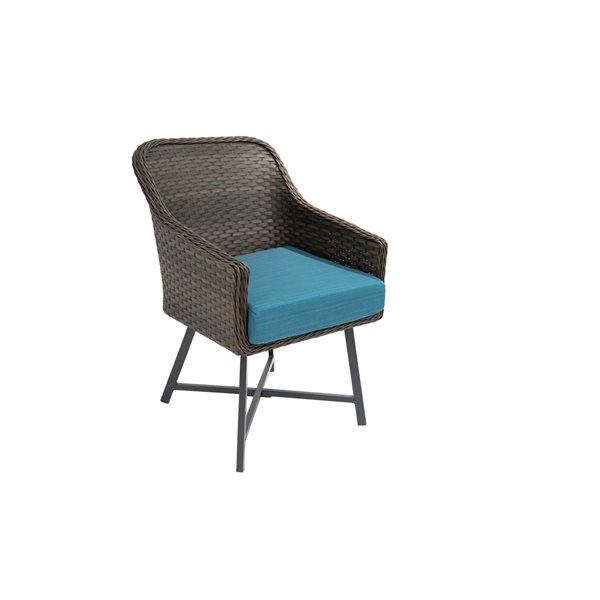 Bozanto Patio Chair Blue Cushion