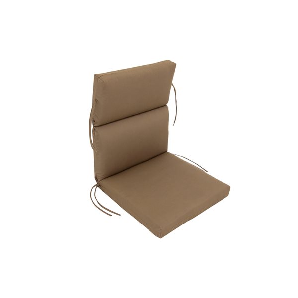 Bozanto Brown High Back Patio Chair Cushion