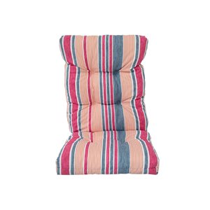Coussin rose Bozanto Inc. pour chaise de patio à dossier haut