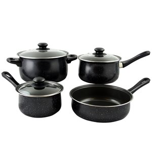 Gibson Home 7-Piece Cookware Set Aluminum Cookware Set Lid Included