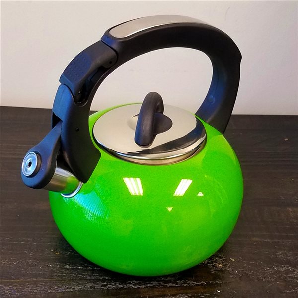 Mr. Coffee Piper Shine Green 8.45-Cup Cordless Stovetop Kettle