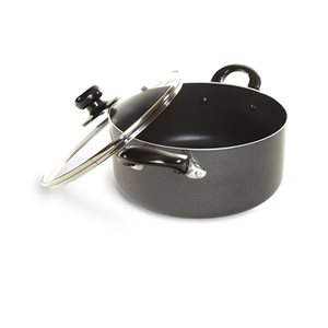 Better Chef 1-piece 4 Quart Dutch Oven 12-in Aluminum Cooking Pan Lid Included