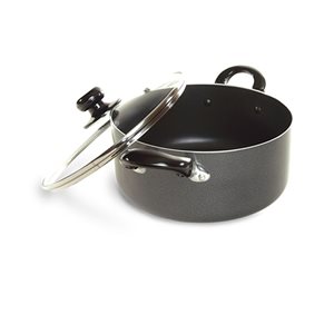 Better Chef 1-piece 2 Quart Dutch Oven 12-in Aluminum Cooking Pan Lid Included