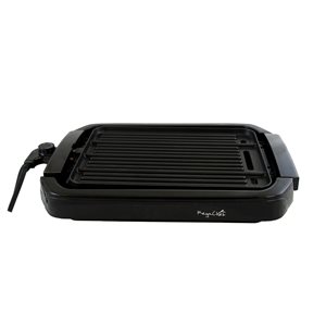 MegaChef Dual Surface Reversible Countertop Grill 15-in L X 11-in W Non-stick Residential