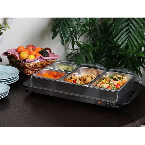 The Fab Store - Buffet serving dishes with burner and