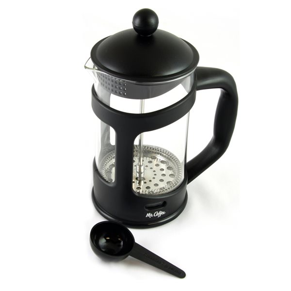 Mr. Coffee Brivio 28oz. Glass Coffee Press, 2-Pack