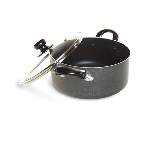 Better Chef 1-piece 8 Quart Dutch Oven 12-in Aluminum Cooking Pan Lid Included