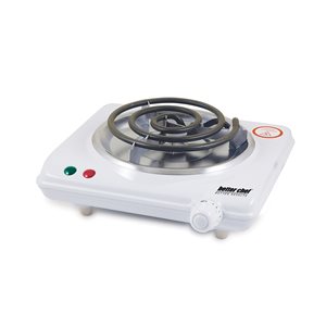 Plaque de cuisson électrique blanche de 11 po par Better Chef