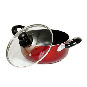Better Chef 1-piece 2 Quart Dutch Oven 7-in Aluminum Cooking Pan Lid Included