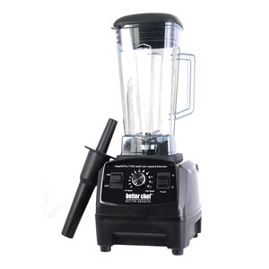 Better Chef Health Pro 1.8-oz. Black 1100-Watt Pulse Control Blender