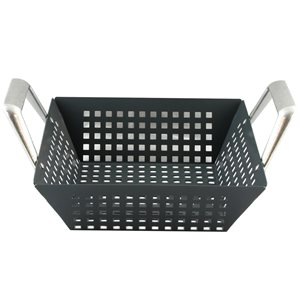 Gibson Home Romford Steel Square Non-Stick Grill Basket