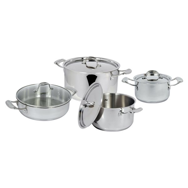 Reviews for Starfrit The Rock 3-Piece Cookware Set with Riveted Cast  Stainless Steel Handles