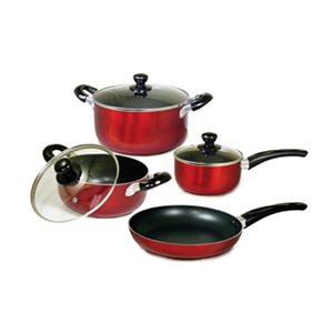 Better Chef 1-piece 7-Piece Cookware Set 14-in Aluminum - Lid Included