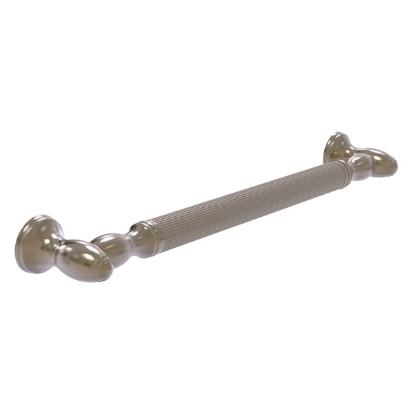 Allied Brass Traditional Style 24-in Antique Pewter Wall Mount (ADA Compliant) Grab Bar