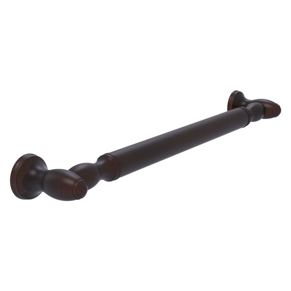 Allied Brass Traditional Style 32-in Venetian Bronze Wall Mount Grab Bar (ADA Compliant)