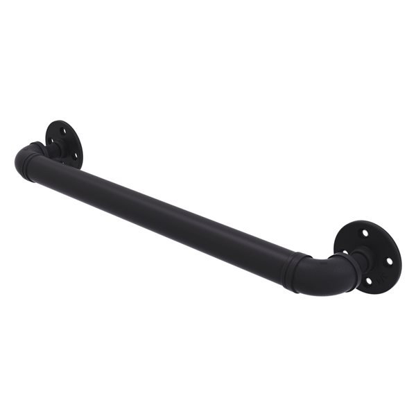 Allied Brass 32 In. Grab Bar Reeded In Matte White DT GRR 32 WHM   The...