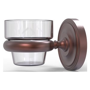 Allied Brass Prestige Regal Antique Copper Glass Votive Candle Holder