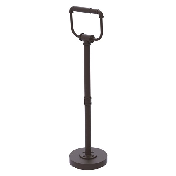 Allied Brass Pipeline Oil Rubbed Bronze Freestanding Double Post Toilet   330878789 MainImage 001 L 