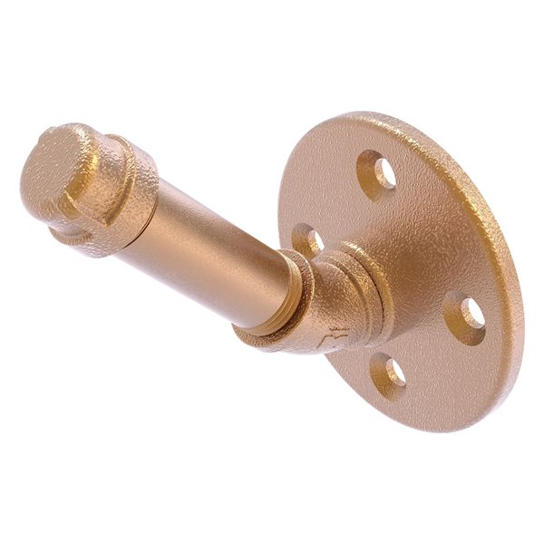 Allied Brass Pipeline 1-Hook Brushed Bronze Towel Hook