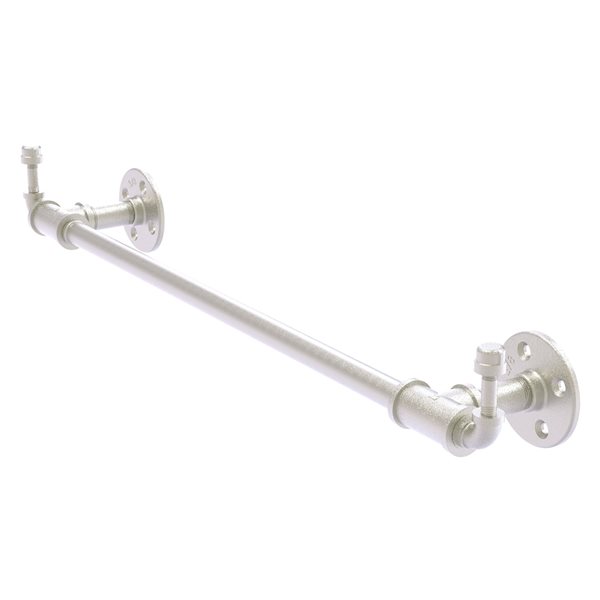 Allied Brass Pipeline 30-in Satin Nickel Wall Mount Towel Bar