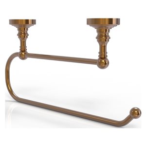 Allied Brass Waverly Place Under Cabinet Paper Towel Holder - Brushed Bronze