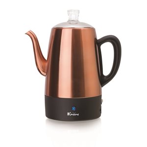 Euro Cuisine 8-Cup Copper Commercial/Residential Percolator