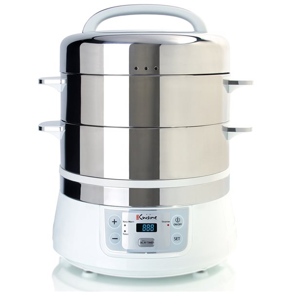 Euro Cuisine 16.9 qt. Programmable Food Steamer