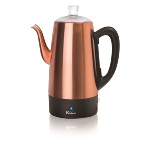 Euro Cuisine 12-Cup Copper Commercial/Residential Percolator