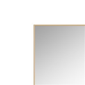 A&E Bath and Shower Prime 30-in Gold Rectangular Bathroom Mirror