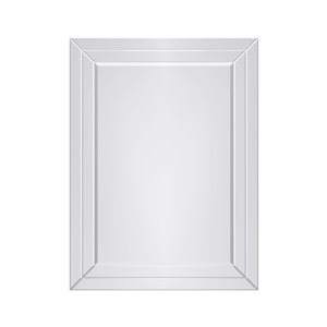 Miroir Beach rectangulaire de 30 po pour salle de bains par A&E Bath and Shower