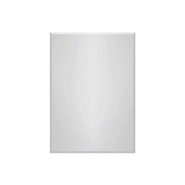 A&E Bath & Shower Peck 24-in Rectangular Frameless Bathroom Mirror