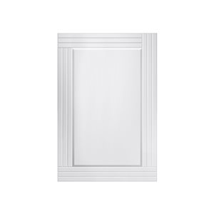 Miroir Waves rectangulaire de 24 po pour salle de bains par A&E Bath and Shower