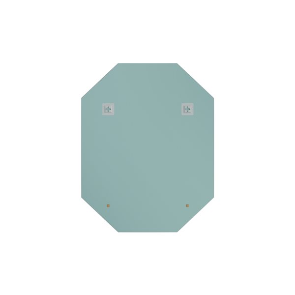 A&E Bath & Shower Kirtland 22-in Octagonal Frameless Bathroom Mirror